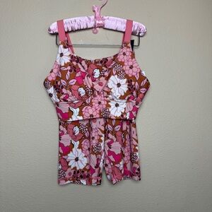 Aerie Offline Real Me Floral Crossover Set- Small